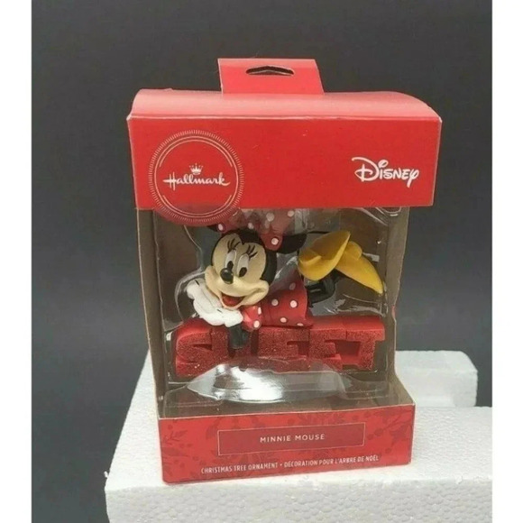 Hallmark  Disney Christmas Ornament Décor Minnie Mouse SWEET - Picture 3 of 5
